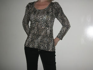 tee-shirt leopard